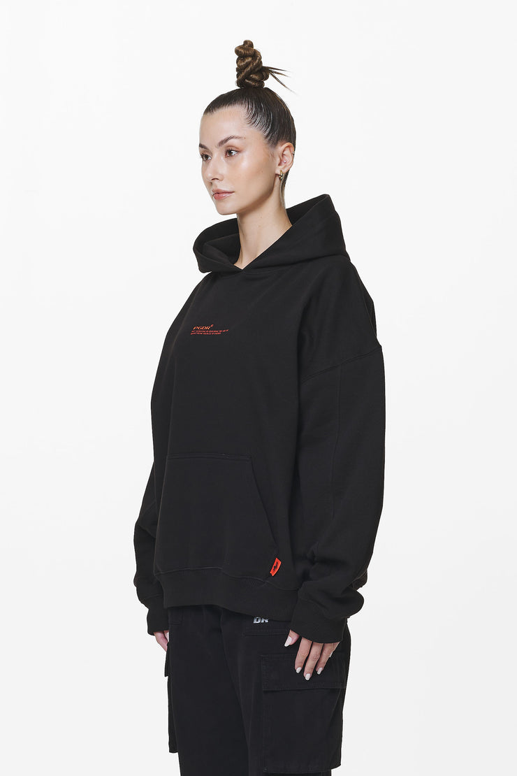 Pegador Navisk Oversized Hoodie Black