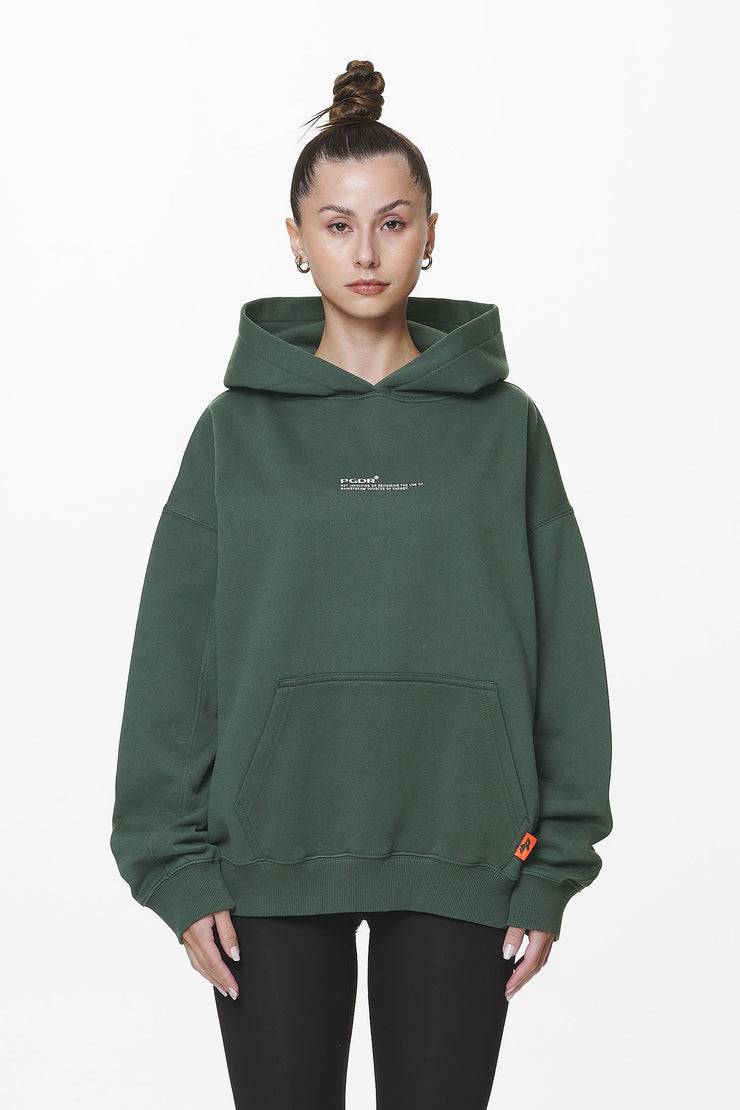 Pegador Navisk Oversized Hoodie Washed Sage Green