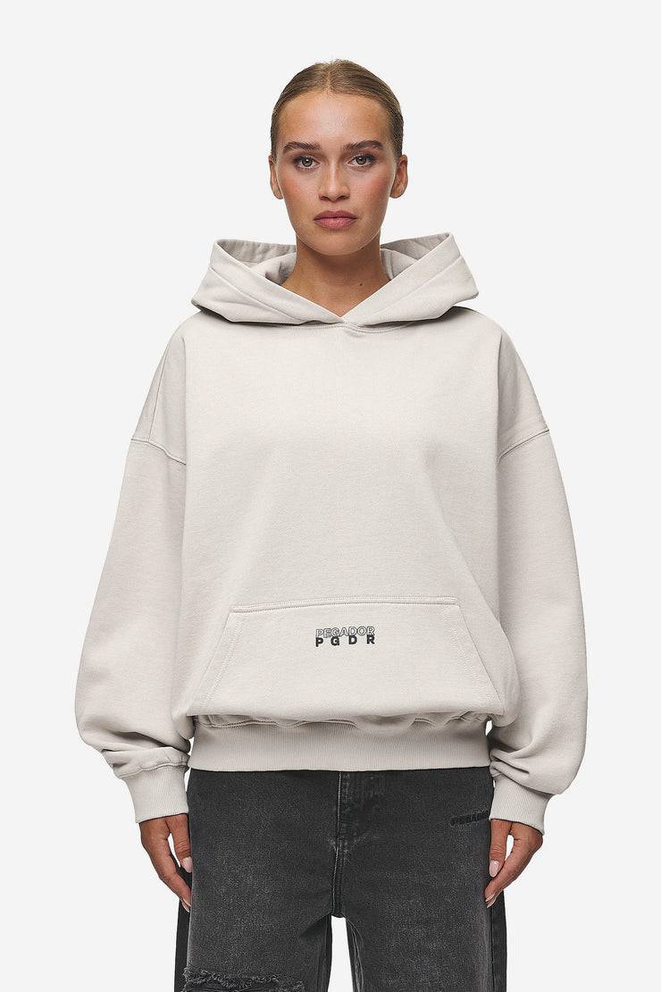Pegador Nisa Oversized Hoodie Washed Moon Grey