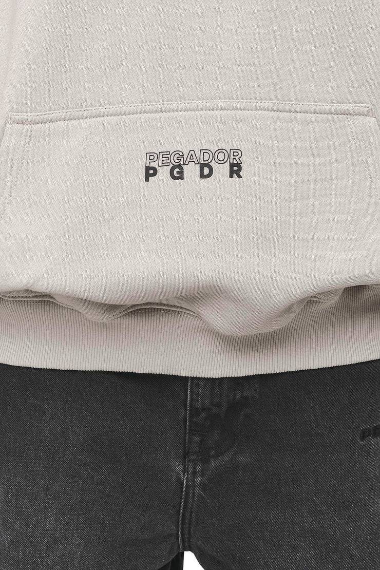 Pegador Nisa Oversized Hoodie Washed Moon Grey