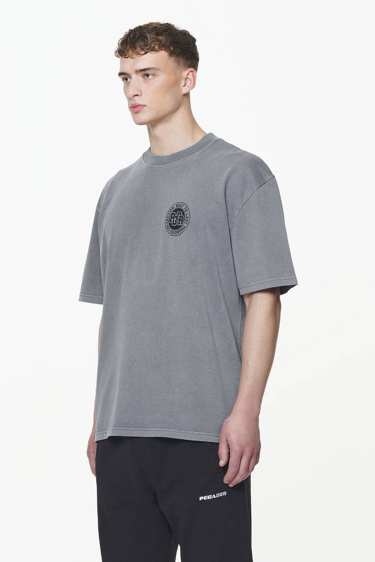 Pegador Orsett Oversized Tee Vintage Grey