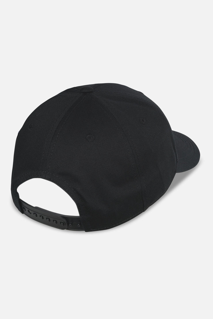 Pegador P Logo Cap Black White