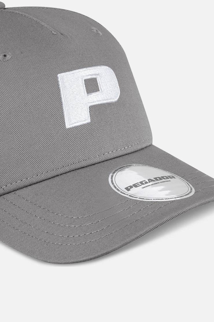 Pegador P Logo Cap Cool Grey White