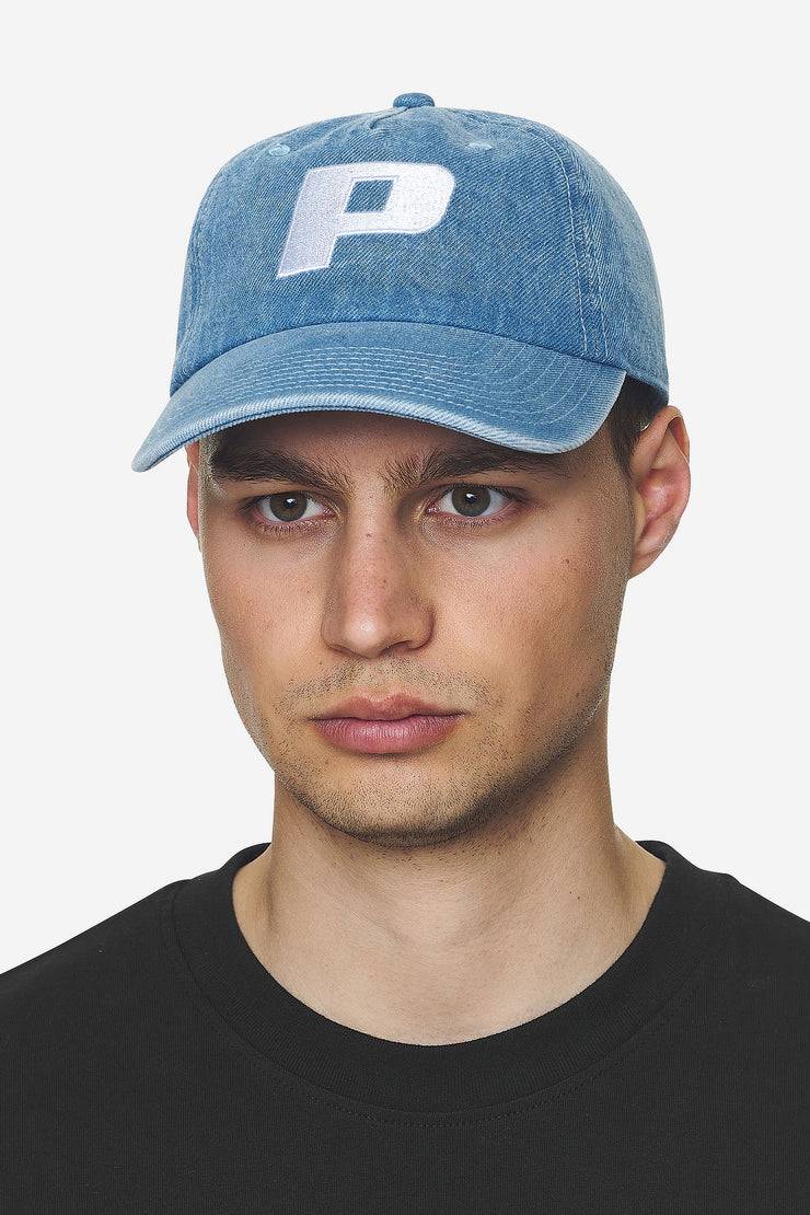 Pegador P Logo Denim Cap Baby Blue