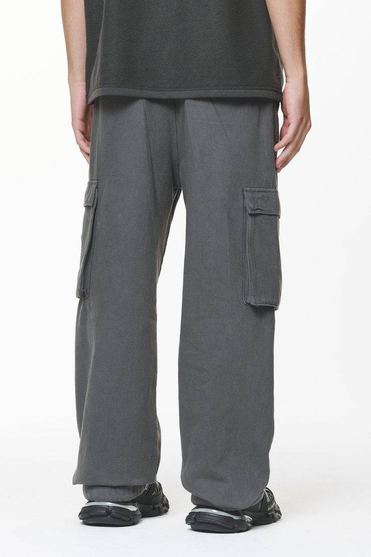 Pegador Paden Wide Cargo Pants Volcano Grey