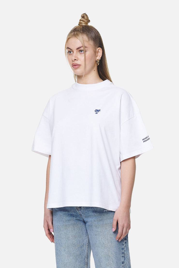 Pegador Palmyra Heavy Oversized Tee White