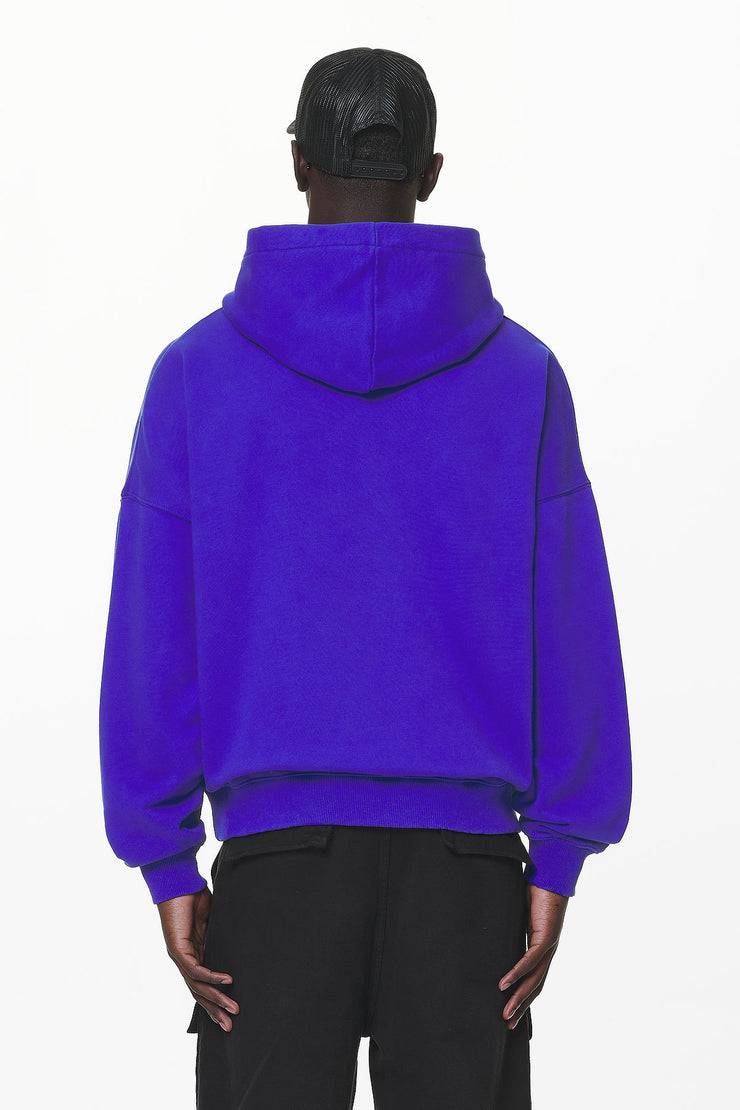 Pegador Pansy Boxy Hoodie Washed Endless Blue