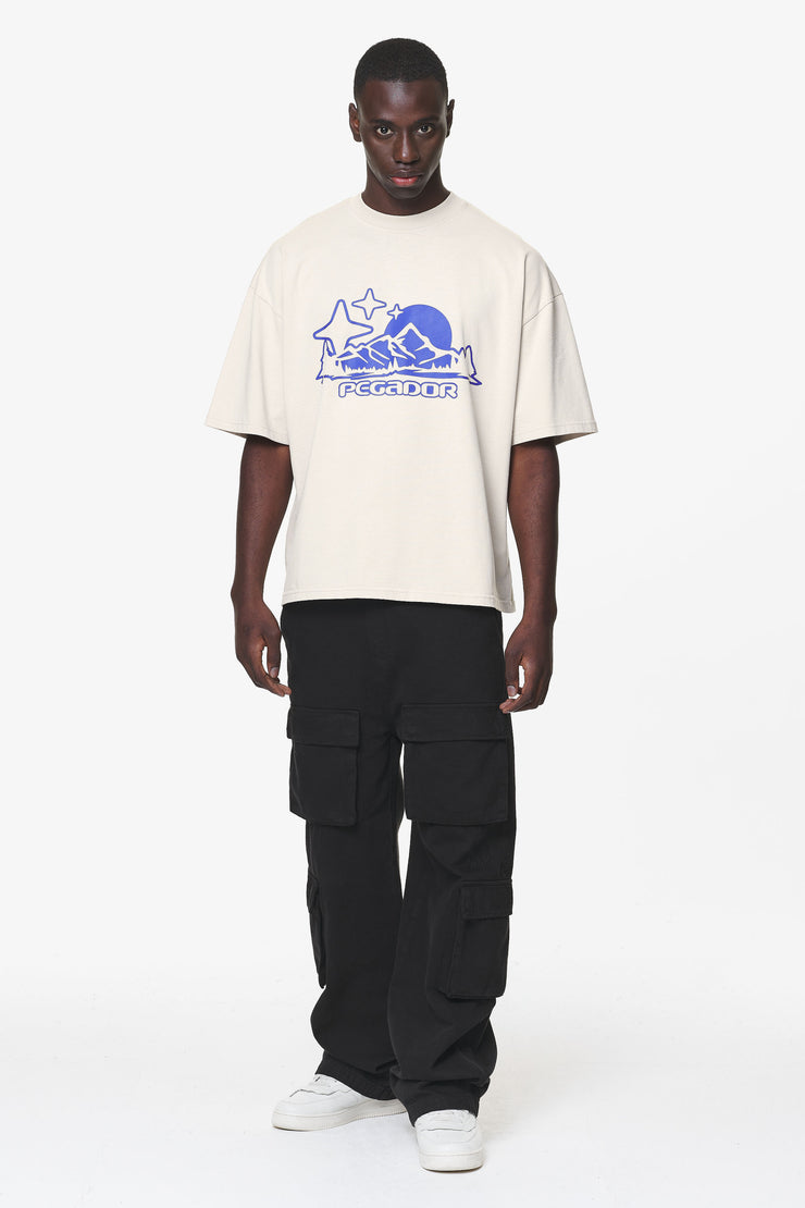 Pegador Pansy Boxy Tee Washed Dust Cream