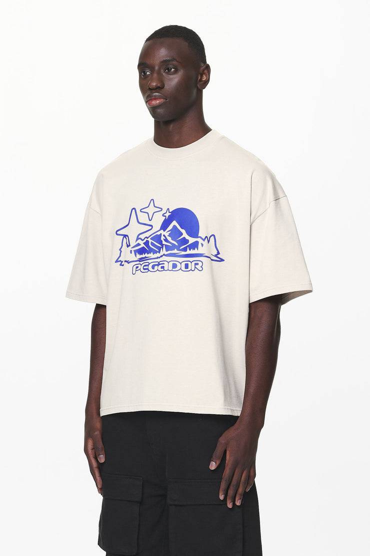 Pegador Pansy Boxy Tee Washed Dust Cream