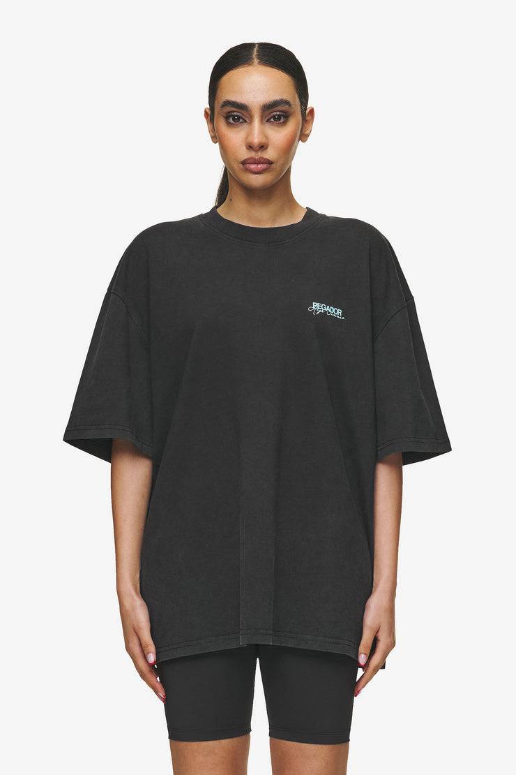 Pegador Patino Oversized Tee Vintage Black