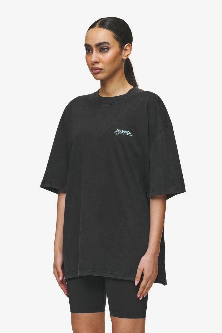 Pegador Patino Oversized Tee Vintage Black