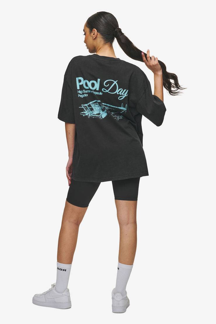 Pegador Patino Oversized Tee Vintage Black