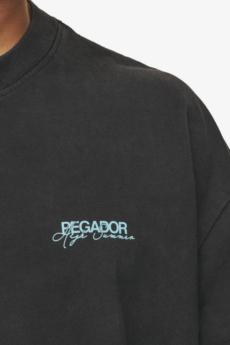 Pegador Patino Oversized Tee Vintage Black