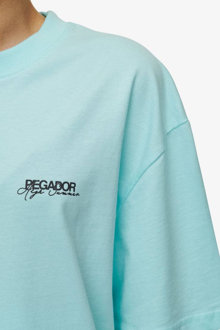 Pegador Patino Oversized Tee Washed Sky Blue