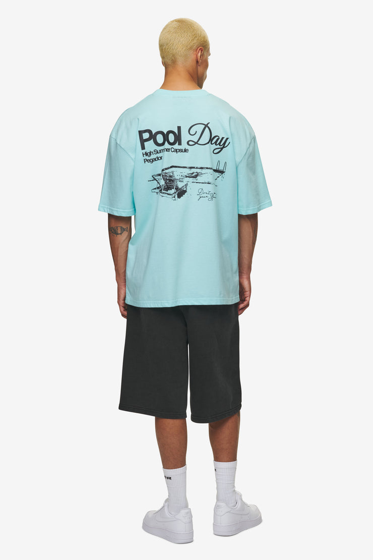 Pegador Patino Oversized Tee Washed Sky Blue