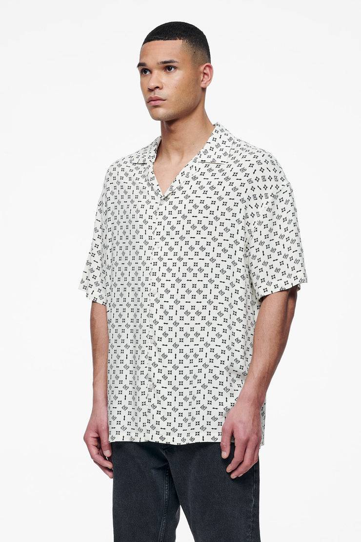Pegador Piane Monogram Summer Shirt Unbleached