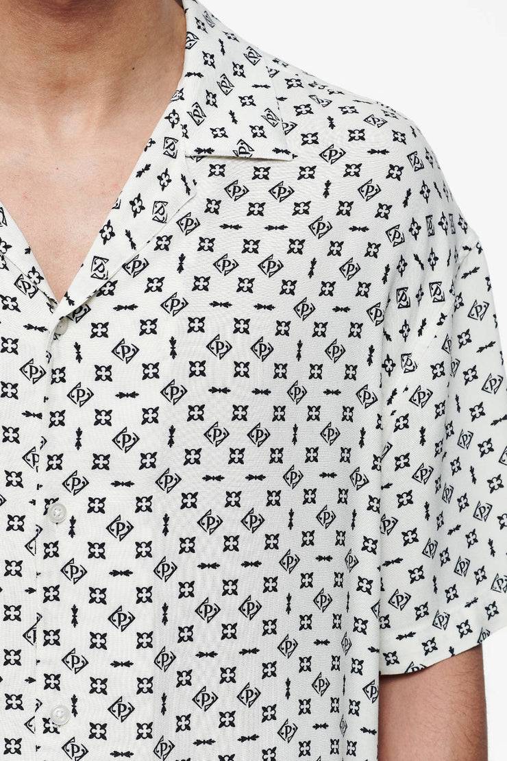 Pegador Piane Monogram Summer Shirt Unbleached