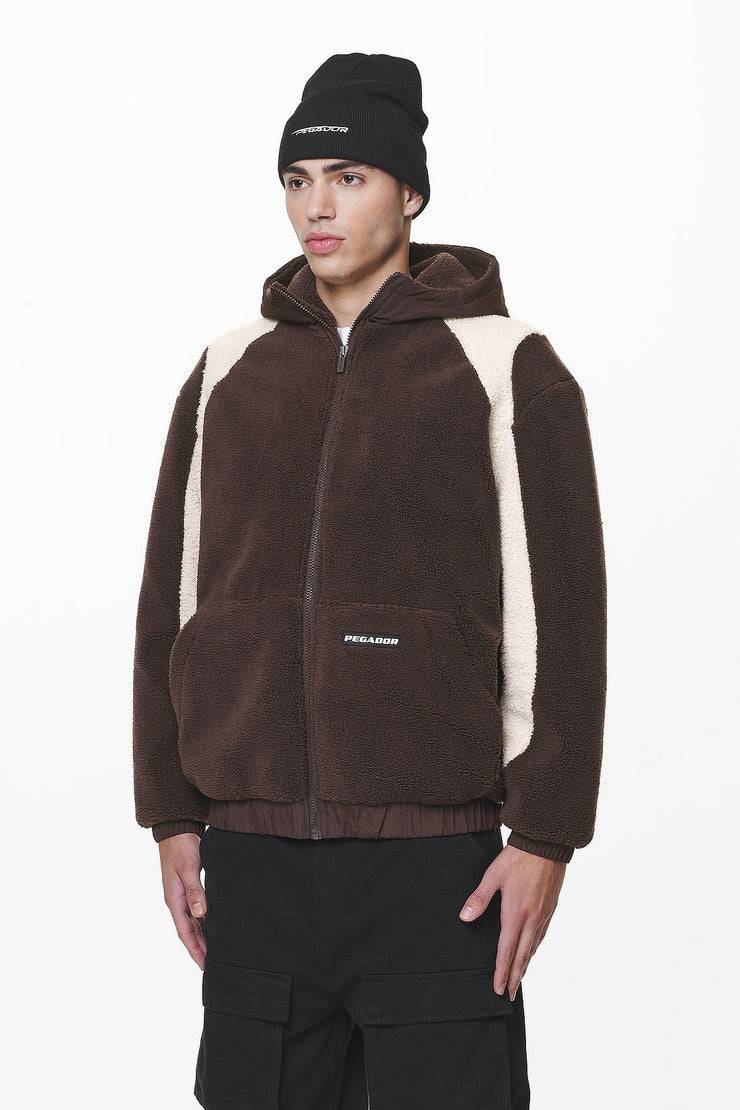 Pegador Polaris Teddy Jacket Oak Brown