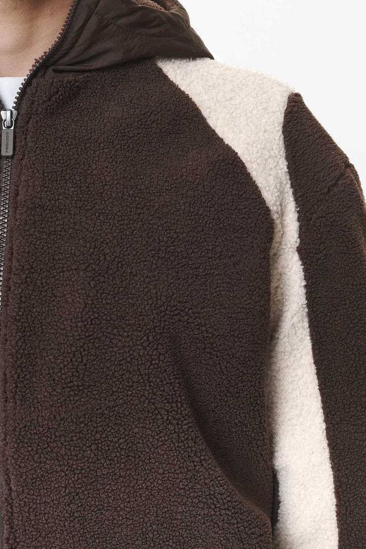 Pegador Polaris Teddy Jacket Oak Brown