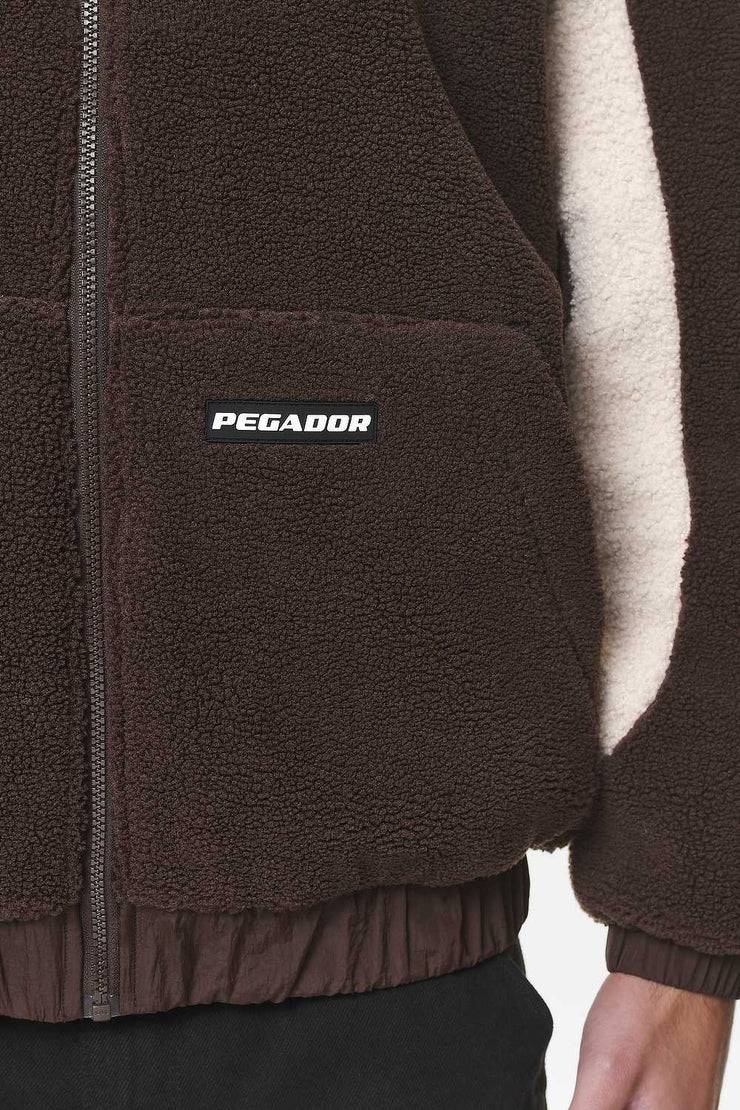 Pegador Polaris Teddy Jacket Oak Brown