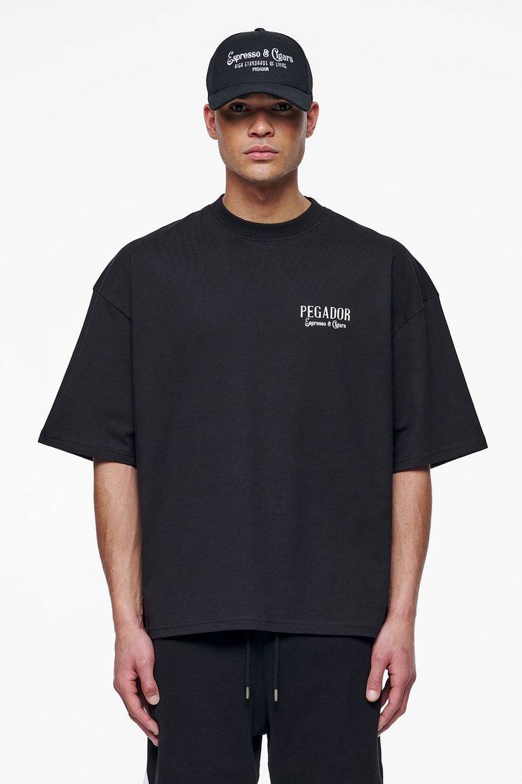 Pegador Racoon Boxy Tee Black