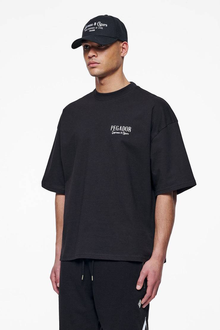 Pegador Racoon Boxy Tee Black