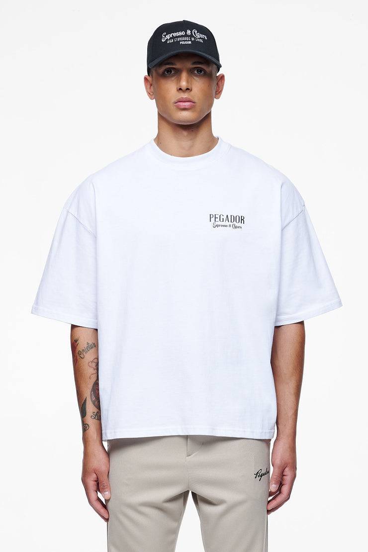 Pegador Racoon Boxy Tee White