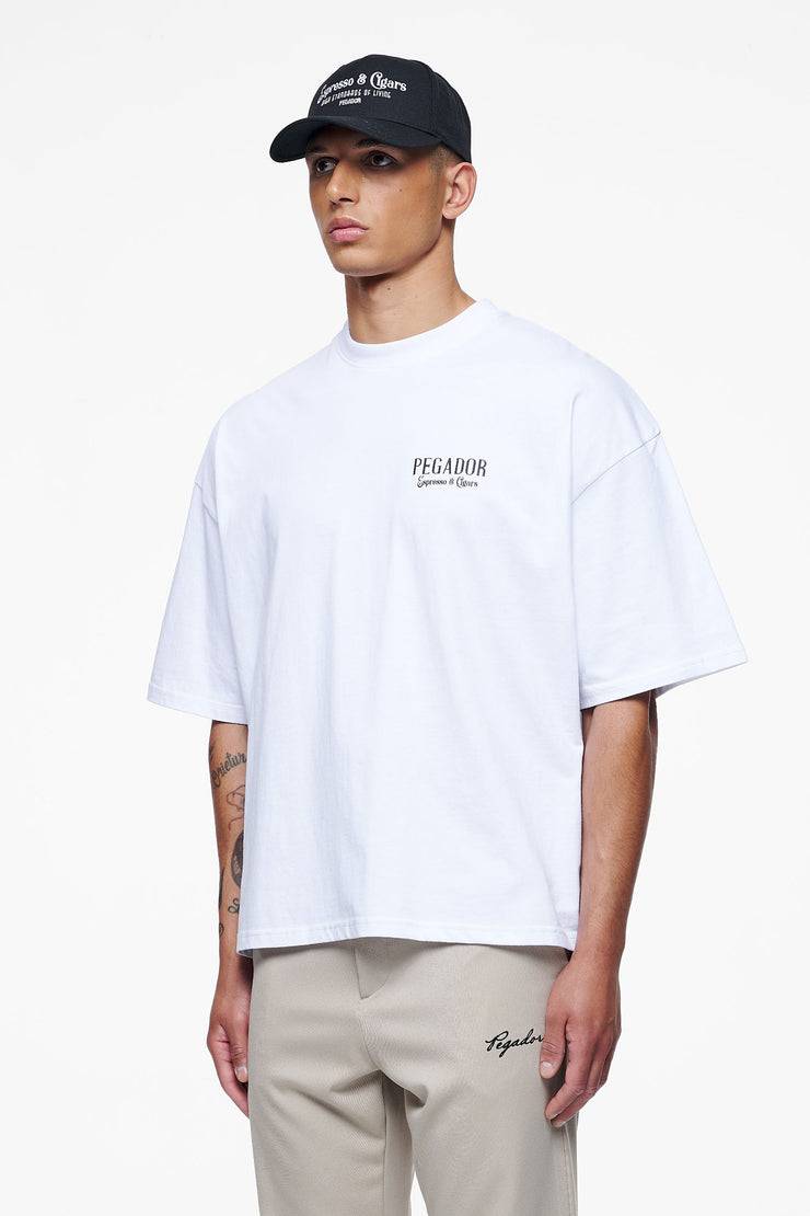 Pegador Racoon Boxy Tee White