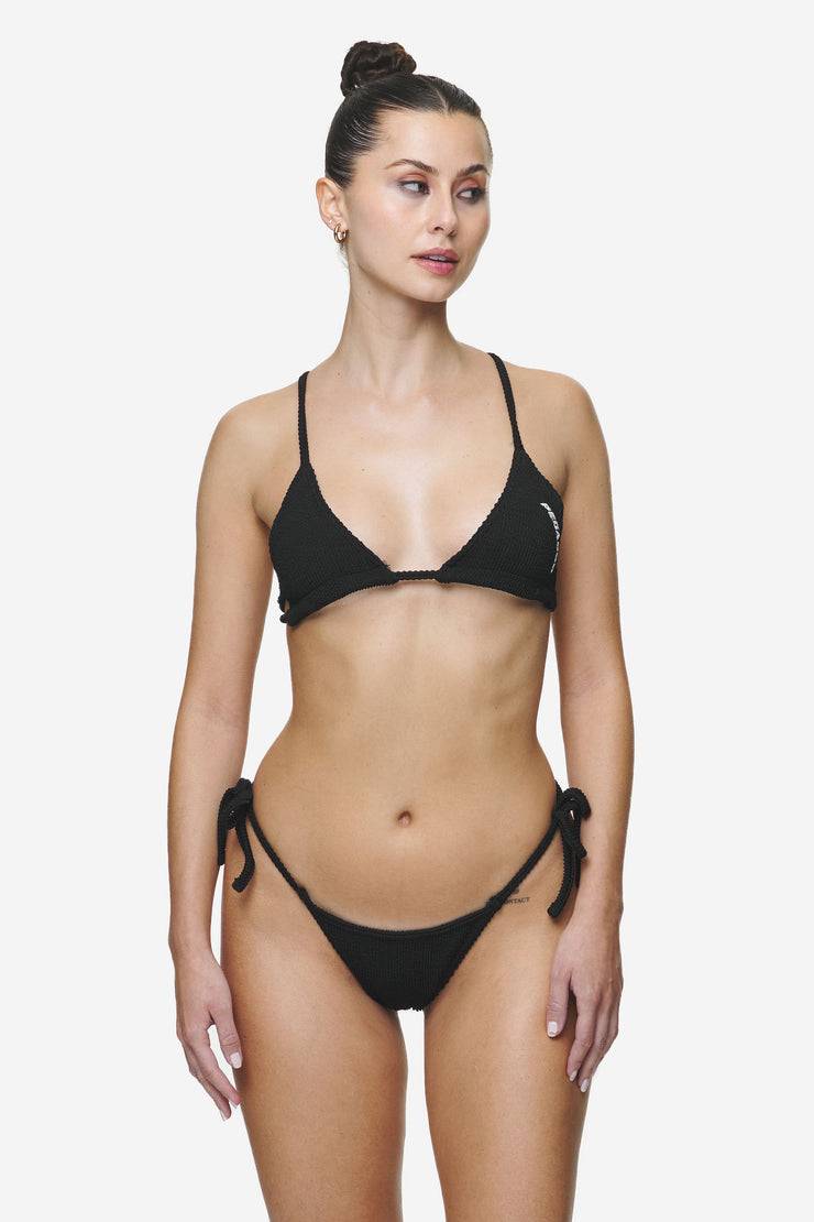 Pegador Ramira Triangle Bikini Top Black