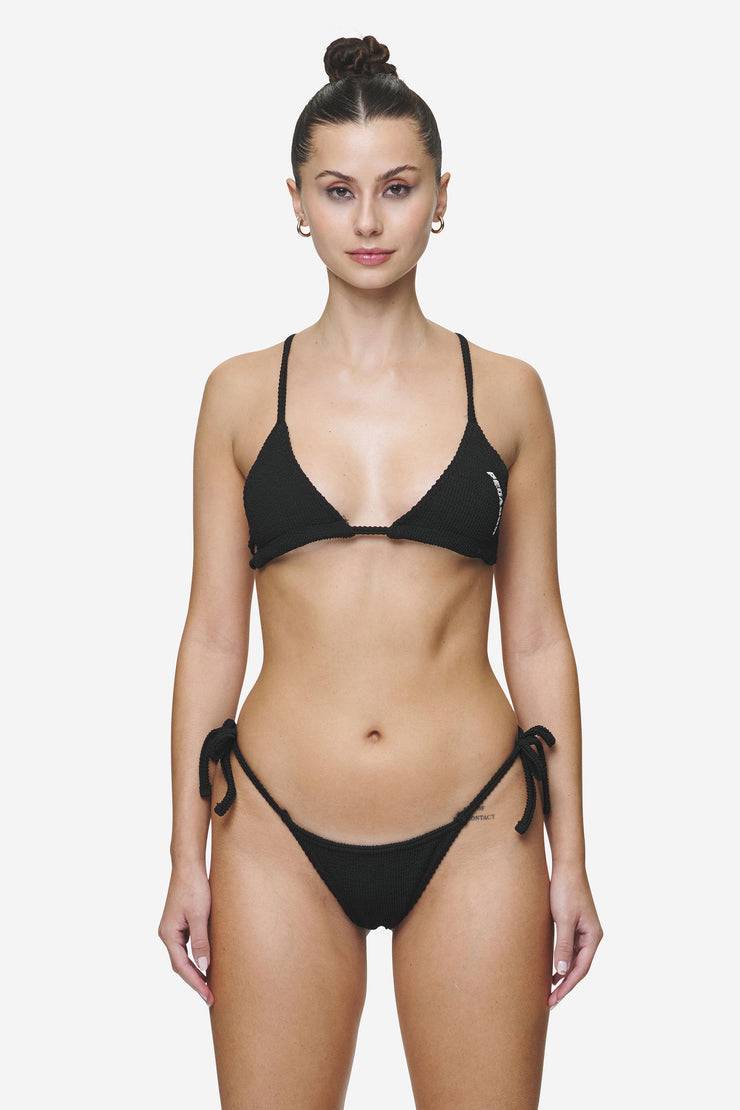 Pegador Ramira Triangle Bikini Top Black