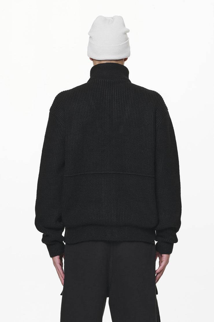 Pegador Riggo Heavy Knit Jacket Black