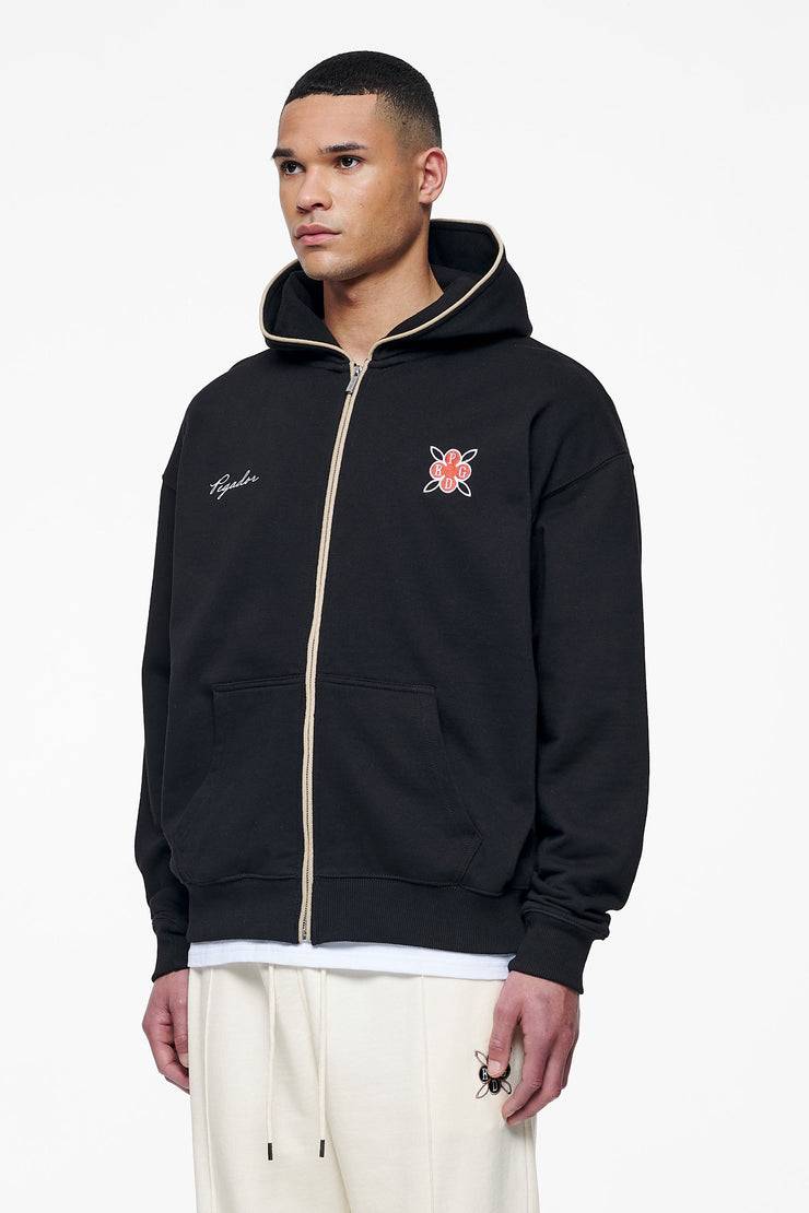 Pegador Riggs Oversized Sweat Jacket Black