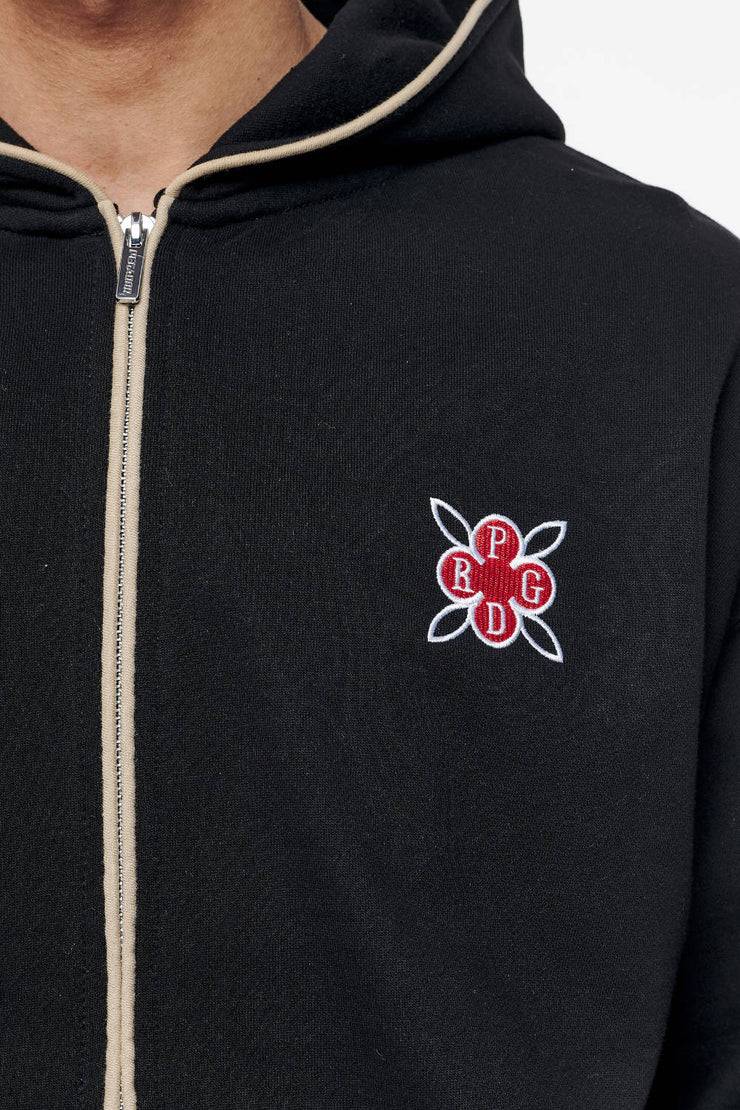 Pegador Riggs Oversized Sweat Jacket Black