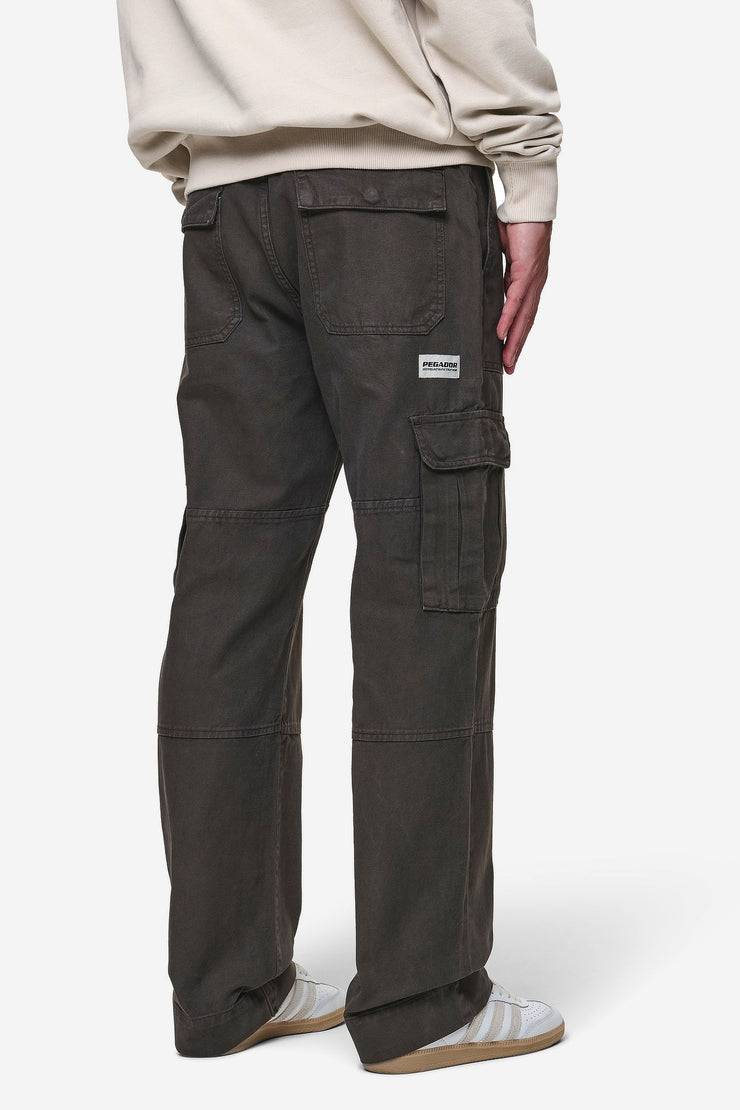 Pegador Risley Cargo Pants Dark Brown