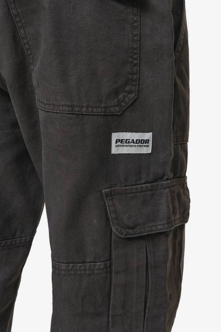 Pegador Risley Cargo Pants Dark Brown