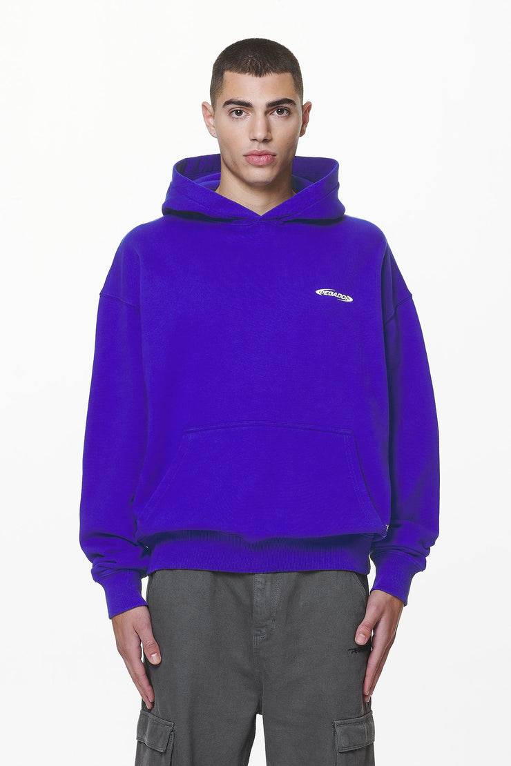 Pegador Sanit Oversized Hoodie Washed Endless Blue