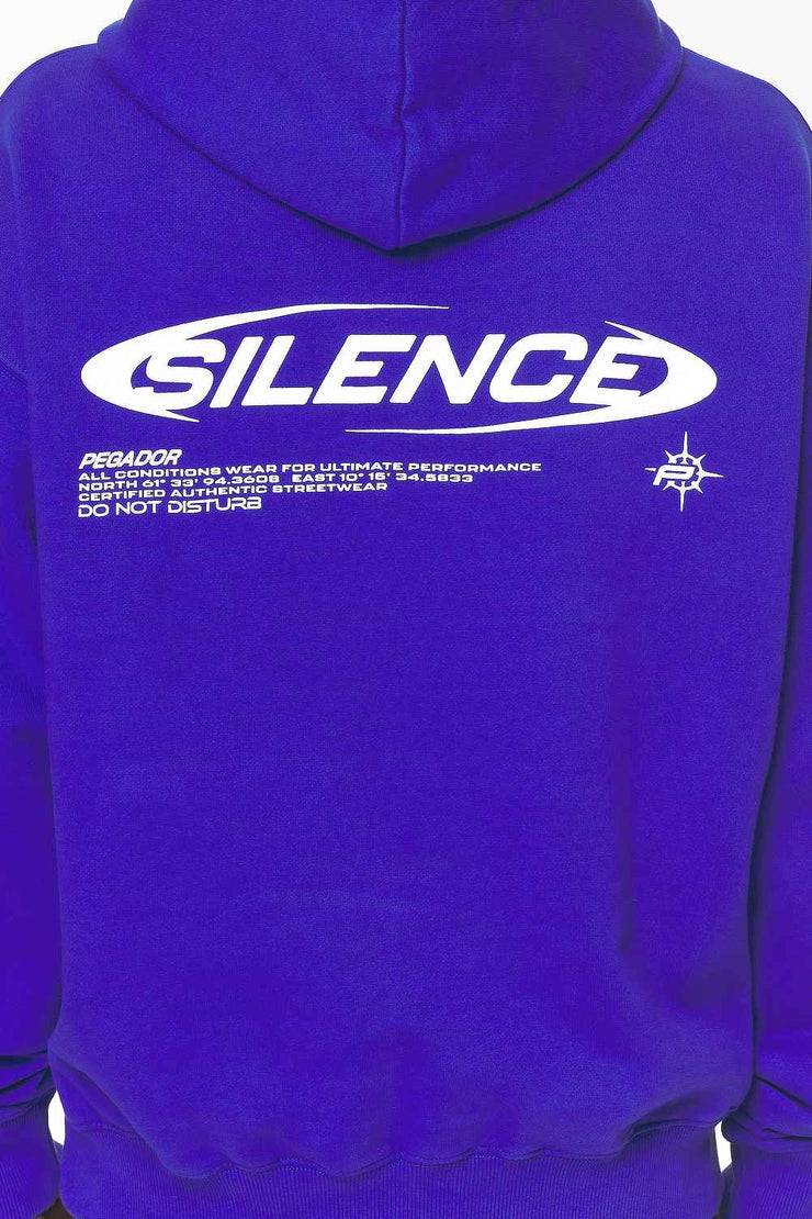 Pegador Sanit Oversized Hoodie Washed Endless Blue