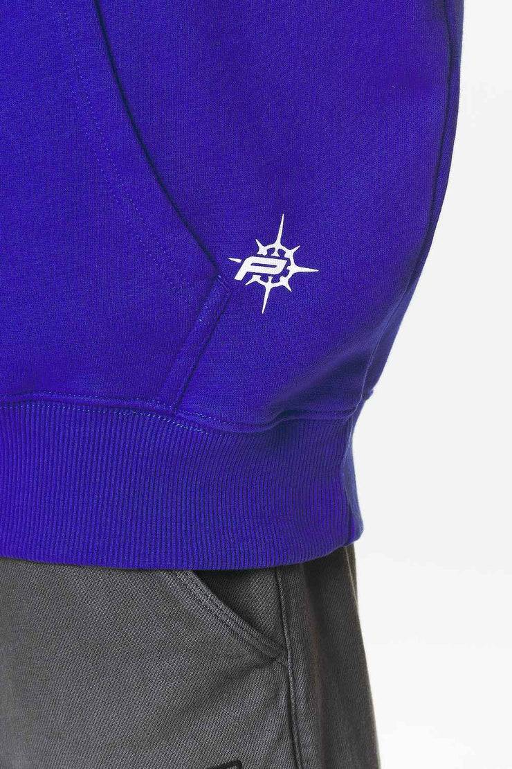 Pegador Sanit Oversized Hoodie Washed Endless Blue