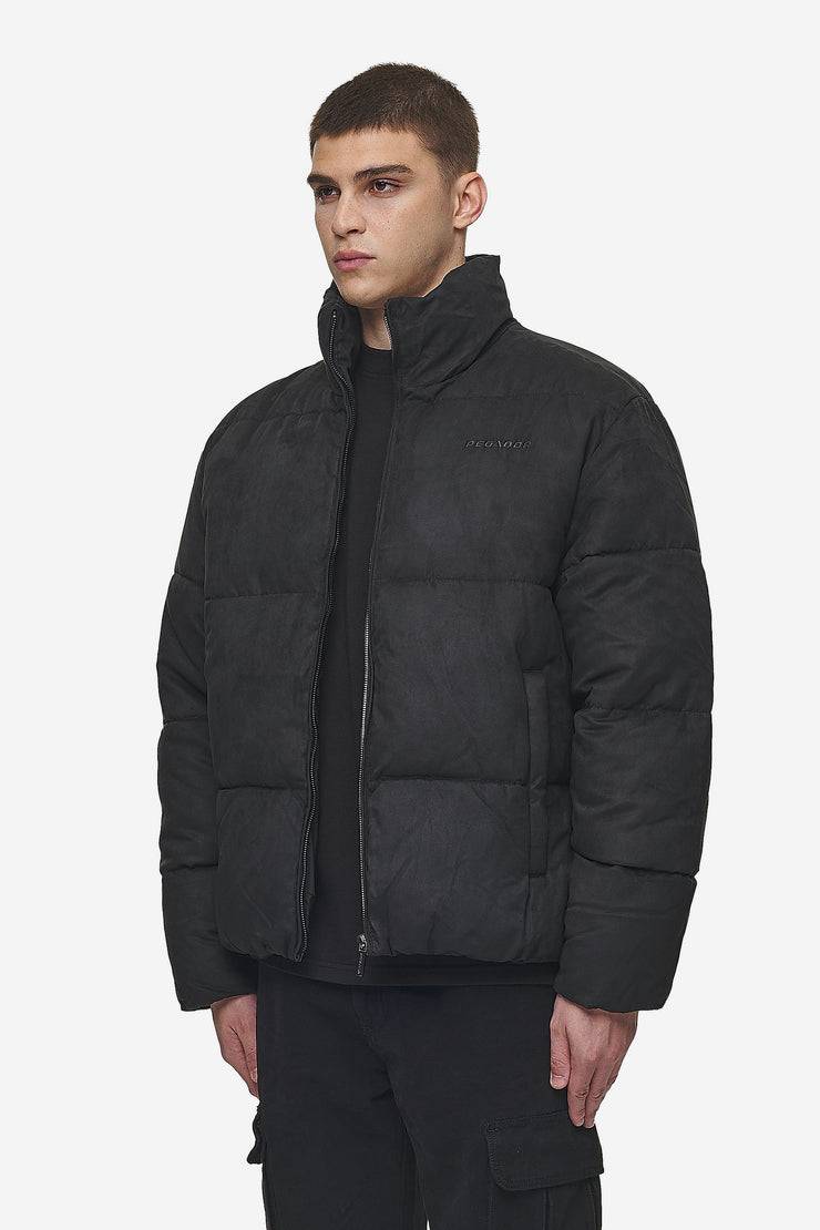 Pegador Sidan Velour Puffer Jacket Black