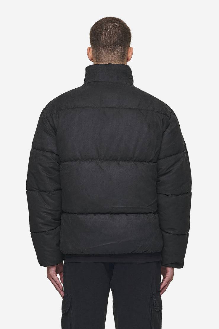 Pegador Sidan Velour Puffer Jacket Black