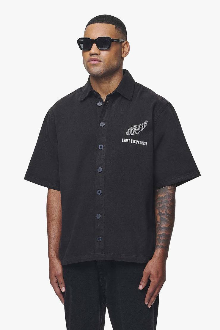 Pegador Skyler Denim Shirt Black Ink