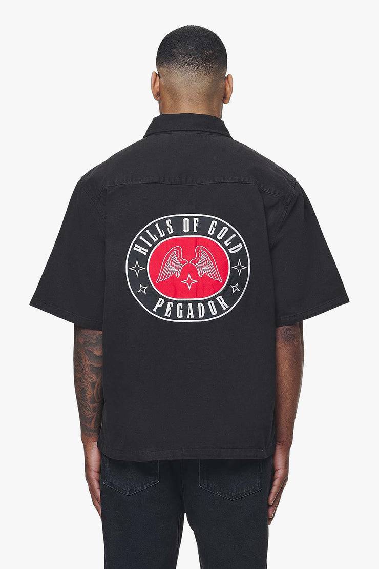 Pegador Skyler Denim Shirt Black Ink