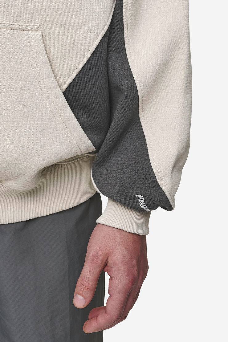 Pegador Slick Boxy Hoodie Washed Light Beige