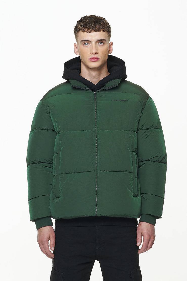 Pegador Solin Crushed Puffer Jacket British Green