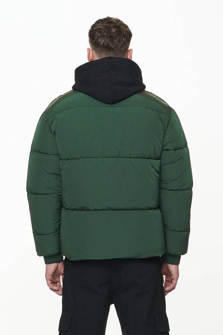 Pegador Solin Crushed Puffer Jacket British Green