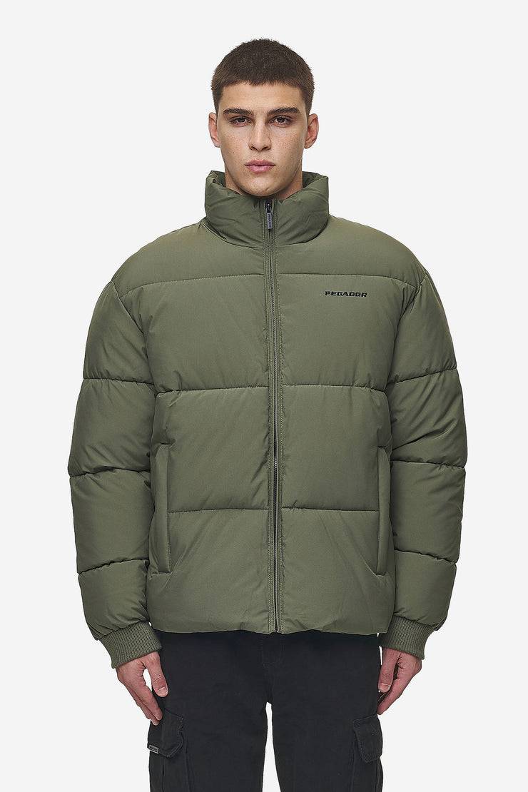Pegador Solin Puffer Jacket Mud Olive