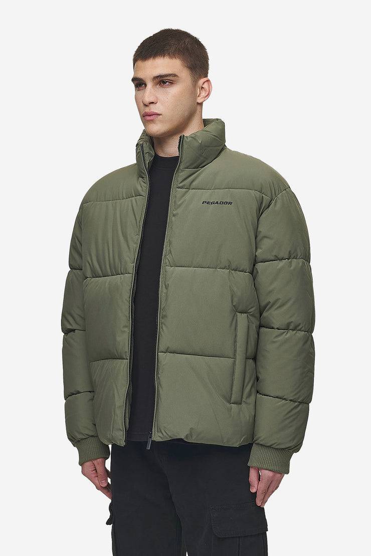 Pegador Solin Puffer Jacket Mud Olive