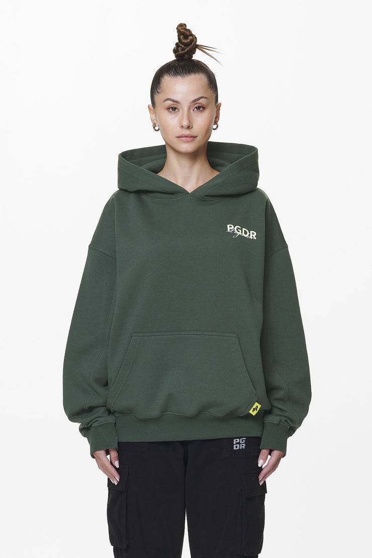 Pegador Sona Oversized Hoodie Washed Sage Green
