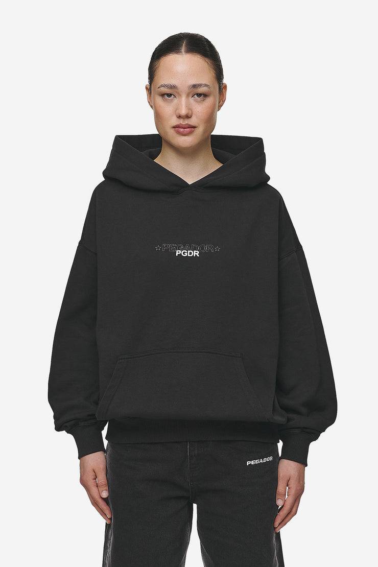 Pegador Sonia Oversized Hoodie Washed Black