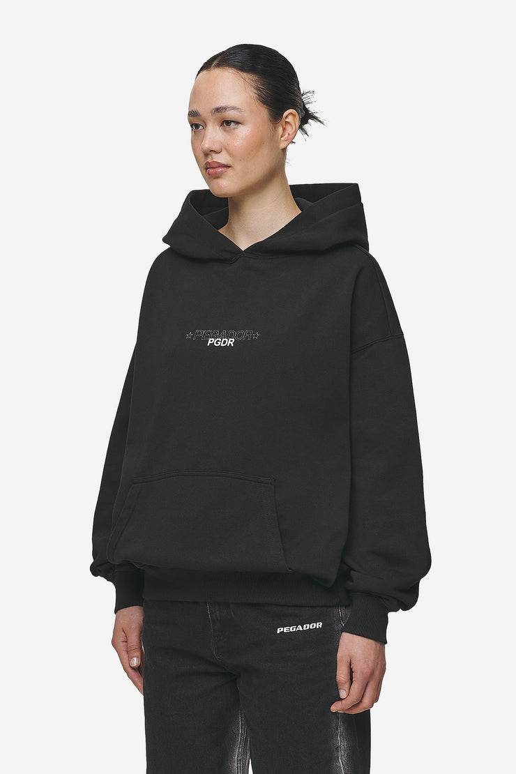 Pegador Sonia Oversized Hoodie Washed Black